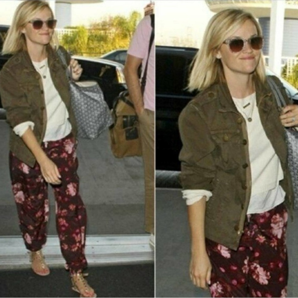 Current/elliott “the soldier” army jacket